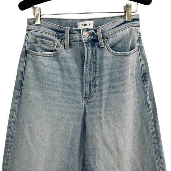 Pistola Lana High-Rise Ultra Crop Wide-Leg Jeans size 26 - Picture 3 of 12